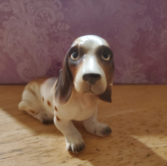Vintage China Basset Hound - Picture 1 of 2